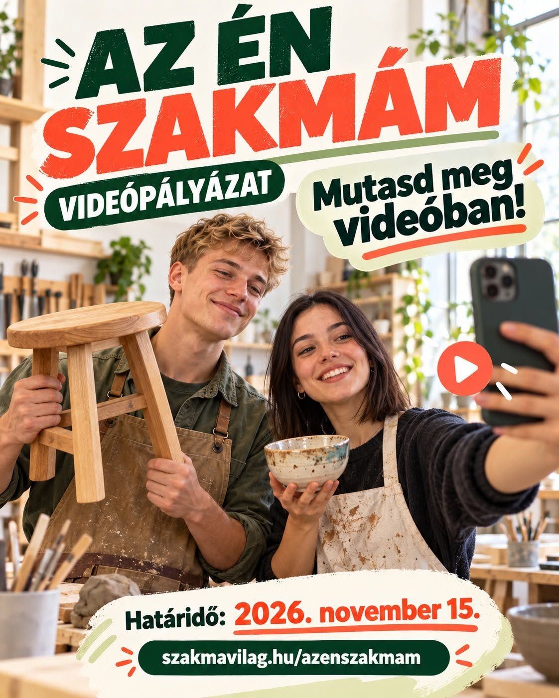 AZ ÉN SZAKMÁM VIDEÓPÁLYÁZAT
